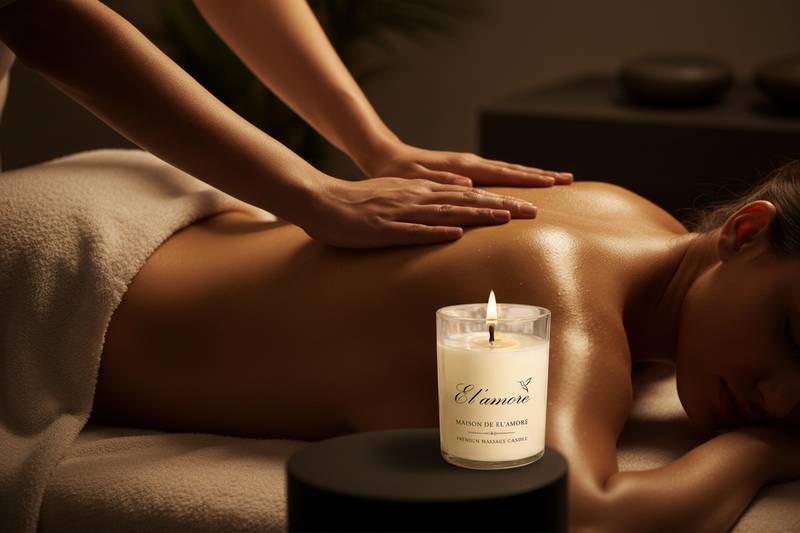 El'amore Shimmer Massage Scene